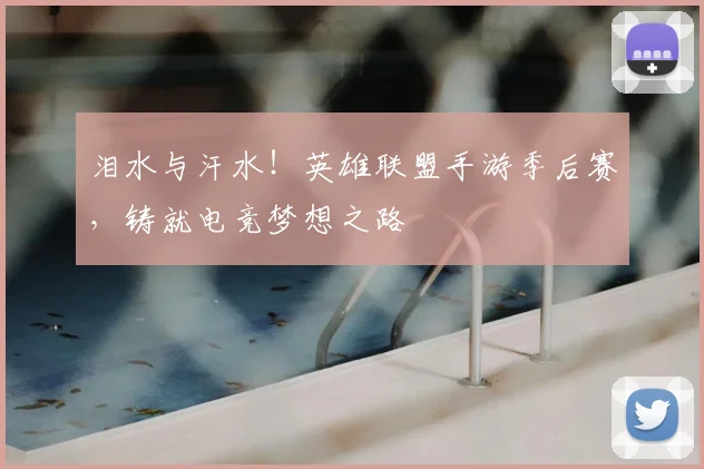 泪水与汗水！英雄联盟手游季后赛，铸就电竞梦想之路